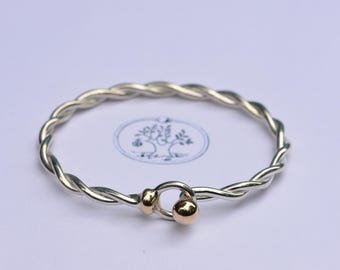 ORIGINAL Twisted Loop/Ball Bracelet by Eden Hand Arts