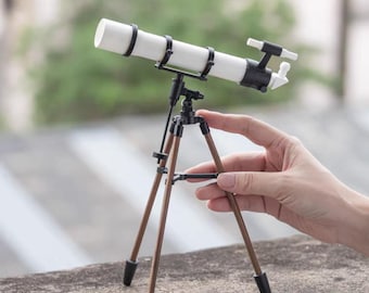 ミニチュア望遠鏡小道具：ドールハウスアクセサリー、月と惑星 - Etsy 日本