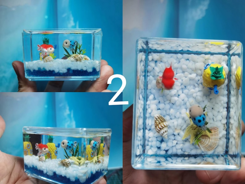 Fish in a Tank Art - Etsy