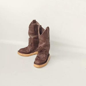 West Leather Boots for Blythe/Obitsu22/24/Jacoosun/Fashion Dolls