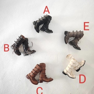 Leather Boots for Blythe/Obitsu22/24/Jacoosun/Fashion Dolls