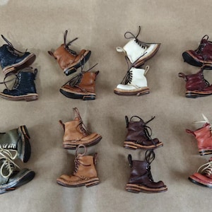 Leather Boots for Blythe/Obitsu22/24/Jacoosun/Fashion Dolls