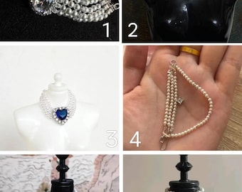 1/6 Scale Jewelry Necklace/Chocker for Fashion Dolls