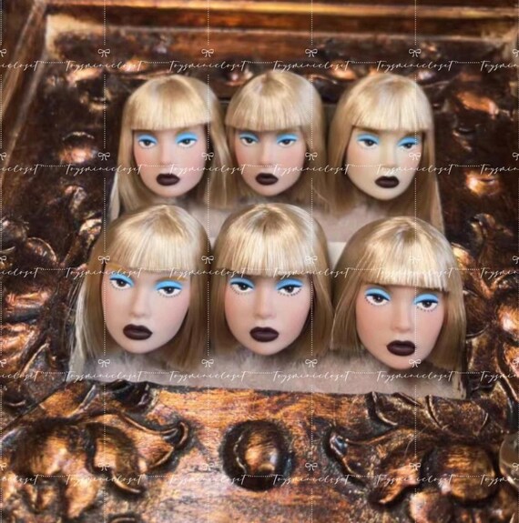 OOAK Custom Repaint Poppy Parker Doll Head /fashion Royalty