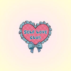 Blue Self Love Sticker
