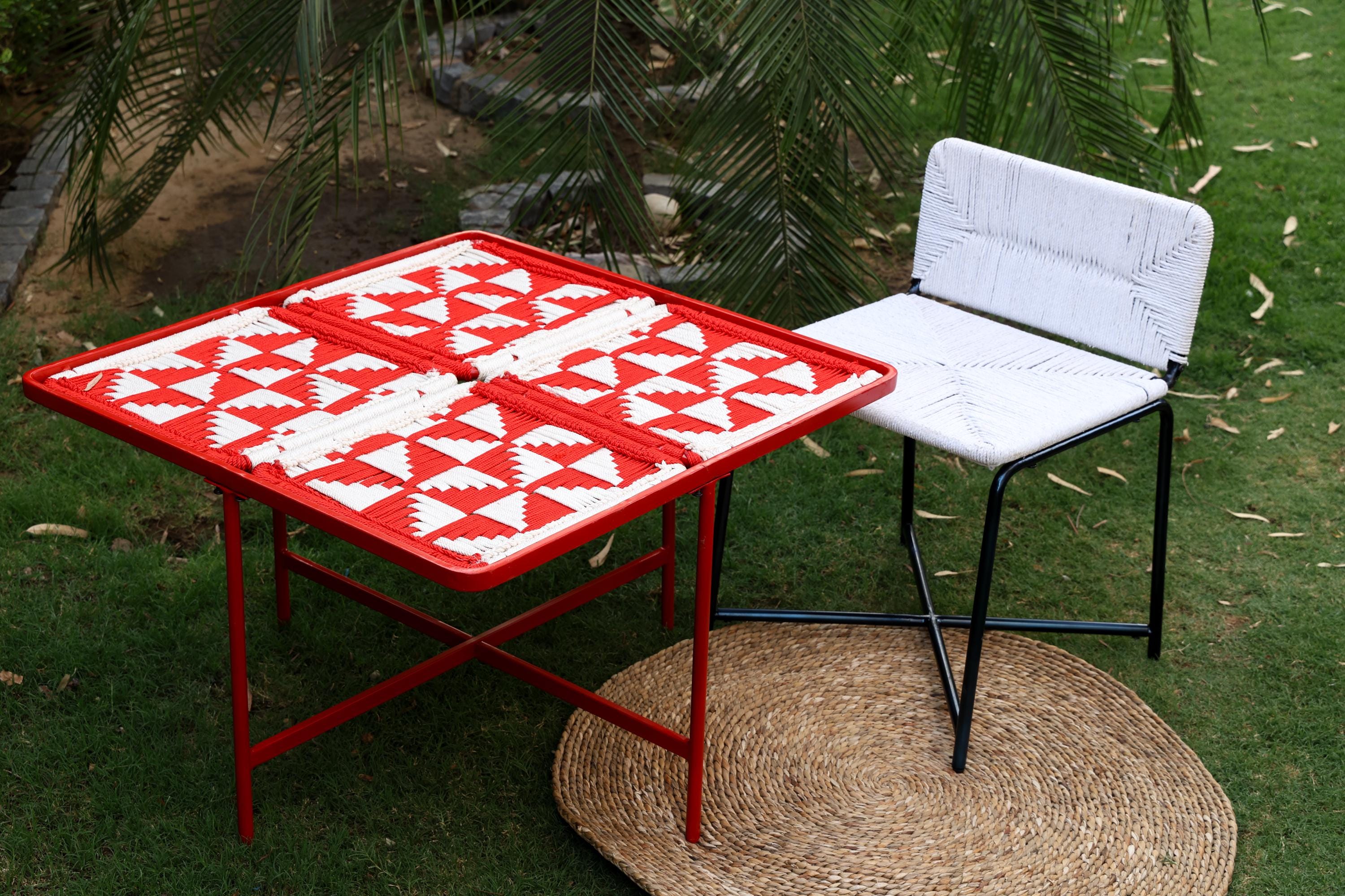 Square Folding Garden Table UK