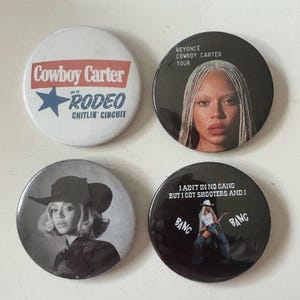 Cowboy Carter/Rodeo Chitlin Circuit - Cowboy Carter Beyoncé Beyhive Buttons