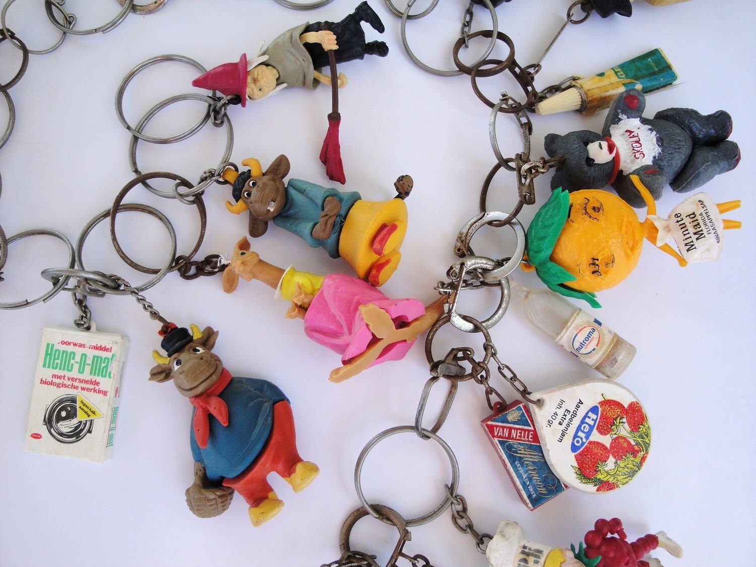 70s Promotional Key Ring Keychain Collection Collected in Etsy