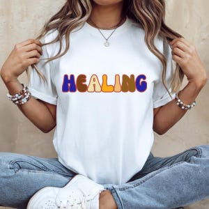 Healing Progress T-Shirt for Self-Care, Motivational Tee, Gift for Therapists, Mental Health Awareness, Mental Health Matters Shirt