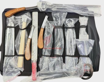 Kit De Parage Des Sabots Pour Cheval - Professionnel, Outils De Maréchalerie