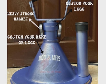 Adjustable Hoof Stand: Heavy-Duty Farrier Jack with Custom Engraving
