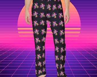 Totally Rad: Karl Marx, 80's Style Pajama Pants, AOP