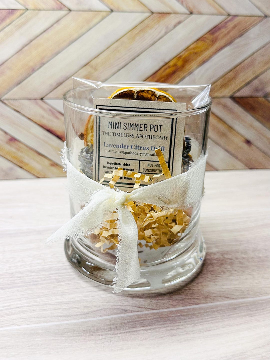 Mini Simmer Pot Gift Set: Lavender, Citrus & Spice Natural Home Scent ...