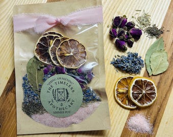 Spring Awakening Simmer Pot | Lemon, Rose & Lavender Botanical Blend