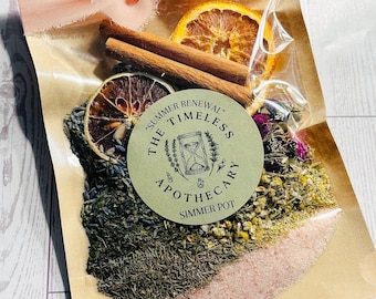 Summer Simmer Pot: Natural Home Fragrance Blend with Citrus & Herbs