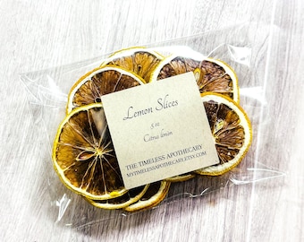 Dried Lemon Slices: Food Grade Cocktail Garnish & Tea Ingredient