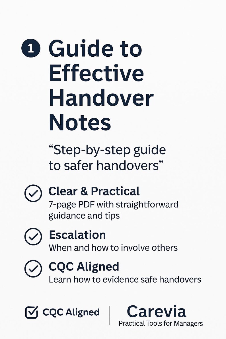Persal Instruction Note.pdf Effective Handover Notes Guide | Care Home Shift Handover PDF | CQC ...