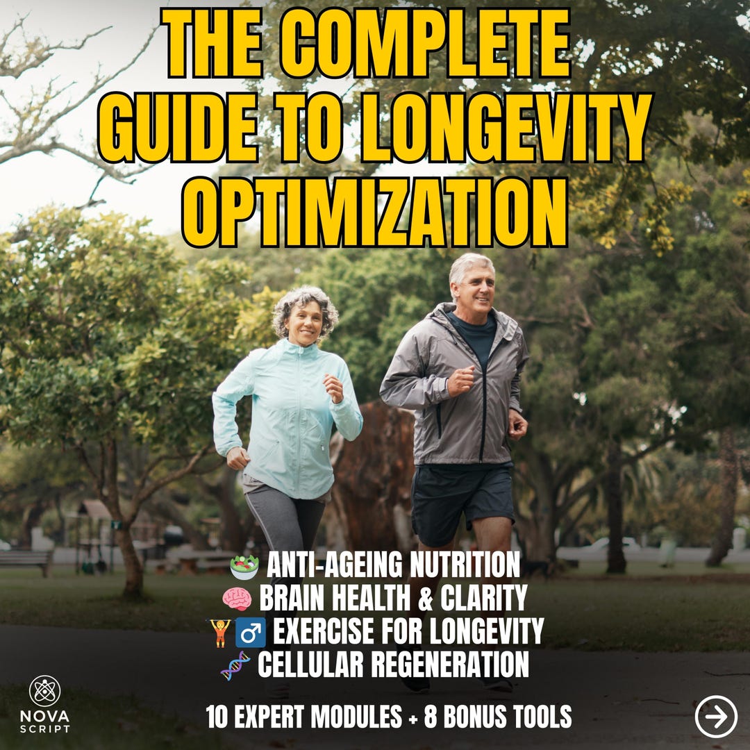 The Complete Guide to Longevity Optimization | 10 Modules + 8 Bonus ...