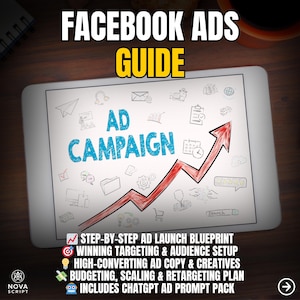 Facebook Ads for E-commerce: The Complete System | AI Prompt Pack + Ad Templates + Scaling Plan