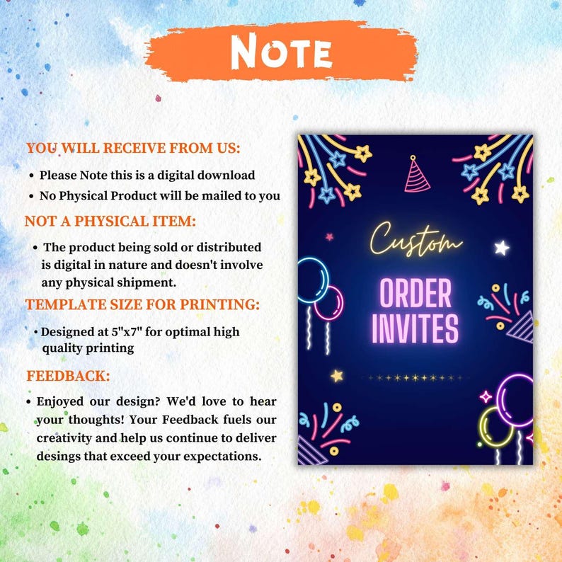 Editable Custom Birthday Invitation, Canva Made Printable Digital ...