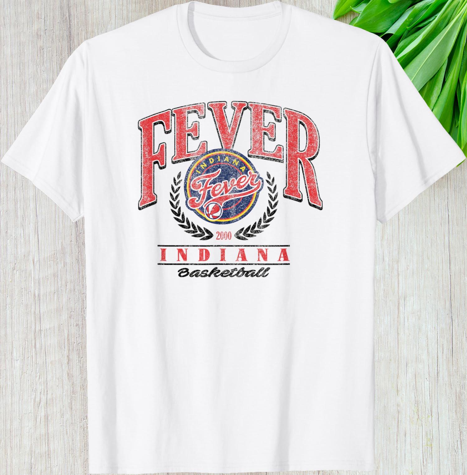 Indiana Vintage Style Basketball Shirt, Custom Gift for Basketball Fans Support, Fever Graphic Tee Hoodie Long Sleeve Personalized Gift