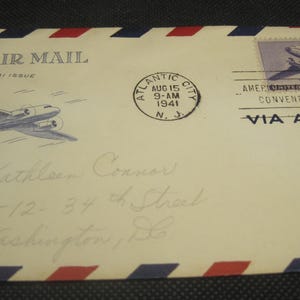 US Air Mail Ersttagsling Ten Cent Stamp 1941