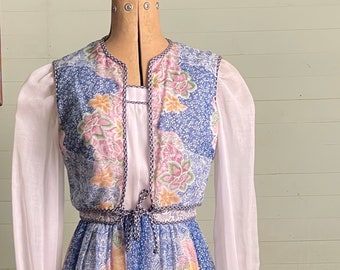 1970's Three Piece Folk Inspired Ensemble Miss Elliette