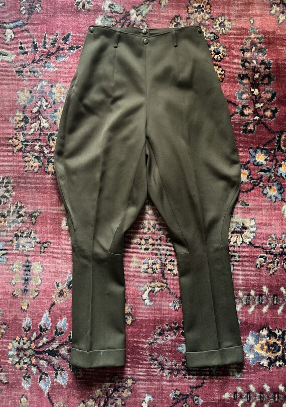 1940's Equestrian Riding Habit Set Jodhpurs Wool Gaba… Gem
