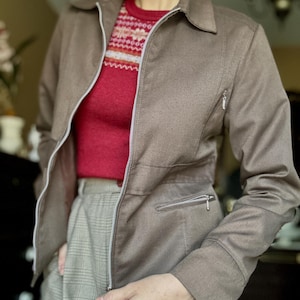 Chaqueta deportiva estilo años 40