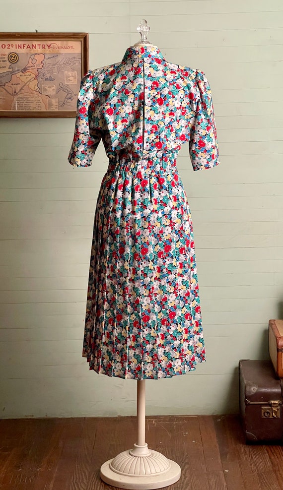 1940's Style 1980's Reproduction Radley Dress in … - image 4