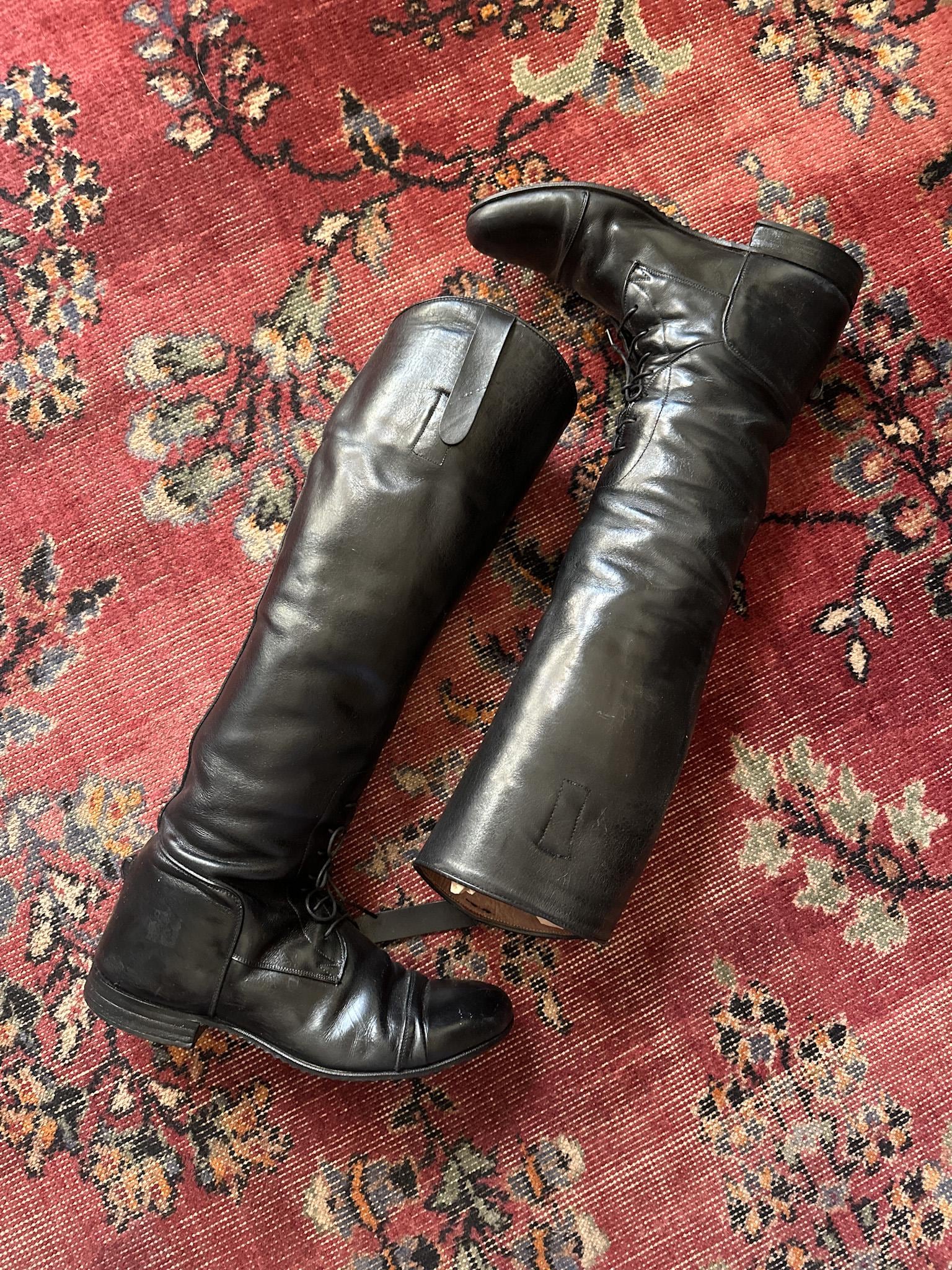 Antique riding boots - Etsy 日本