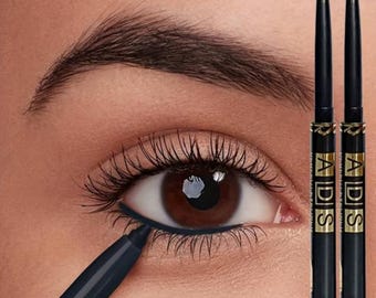Waterproof Eyeliner Pencil Black & Brown Set, Long Lasting Eye Liner, Makeup Gift for Women