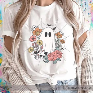 Retro Halloween PNG: Spooky Shirt Design, SVG, PDF (Digital Download)