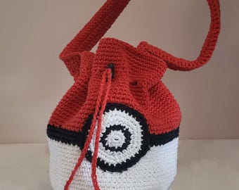 PokeBall Bag Crochet Pattern