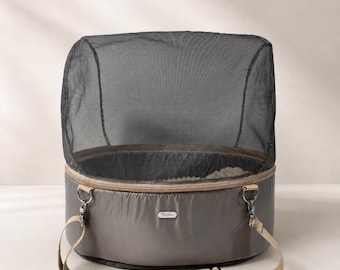 Bolsa de transporte para perros, bolsa de transporte, cama para perros, bolsa de viaje, transportín para perros, bolsa de transporte ligera de 380 gramos