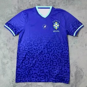 Brazilian Jersey, Bold Blue Jersey, Soccer Jersey, Football Jersey, gift for soccer fan, football lover gift