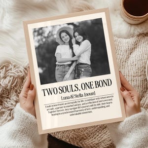 Personalized Twins Definition Poster, Gift for Twin Babies or Siblings, Nursery or Birthday Wall Art for Twins, Keepsake Gift for Twins