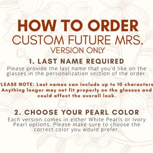 How to order the custom future mrs. sunglasses guide
