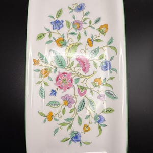 Vintage (1950’s) Minton Haddon Hall Bone China Sandwich Plate/Trinket Tray