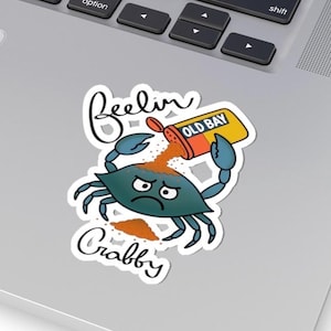 Feelin’ Crabby Old Bay Sticker
