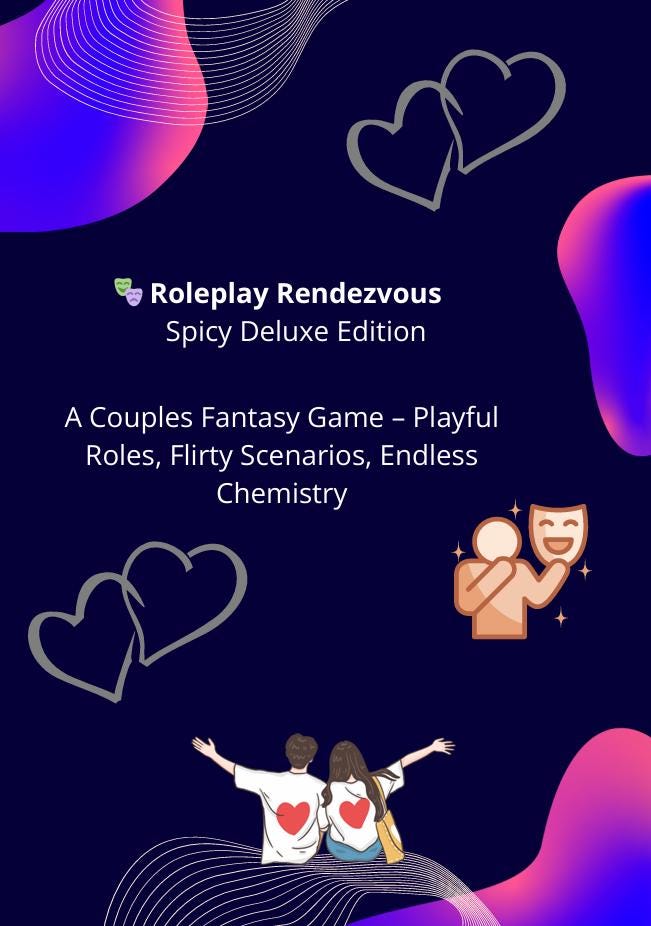 Romance Rp Spicy Roleplay Card Game: Romantic Couples Edition (digital Download ...