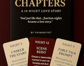 Nightly Chapters – 14-Night Couples Game | Printable Romantic Card Deck