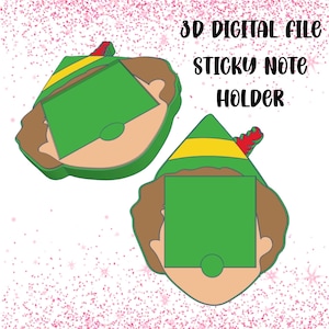 Buddy the Elf klisterlappshållare | Digital 3D-utskriftsfil (STL och 3MF)