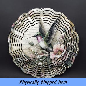 Hummingbird Wind Spinner