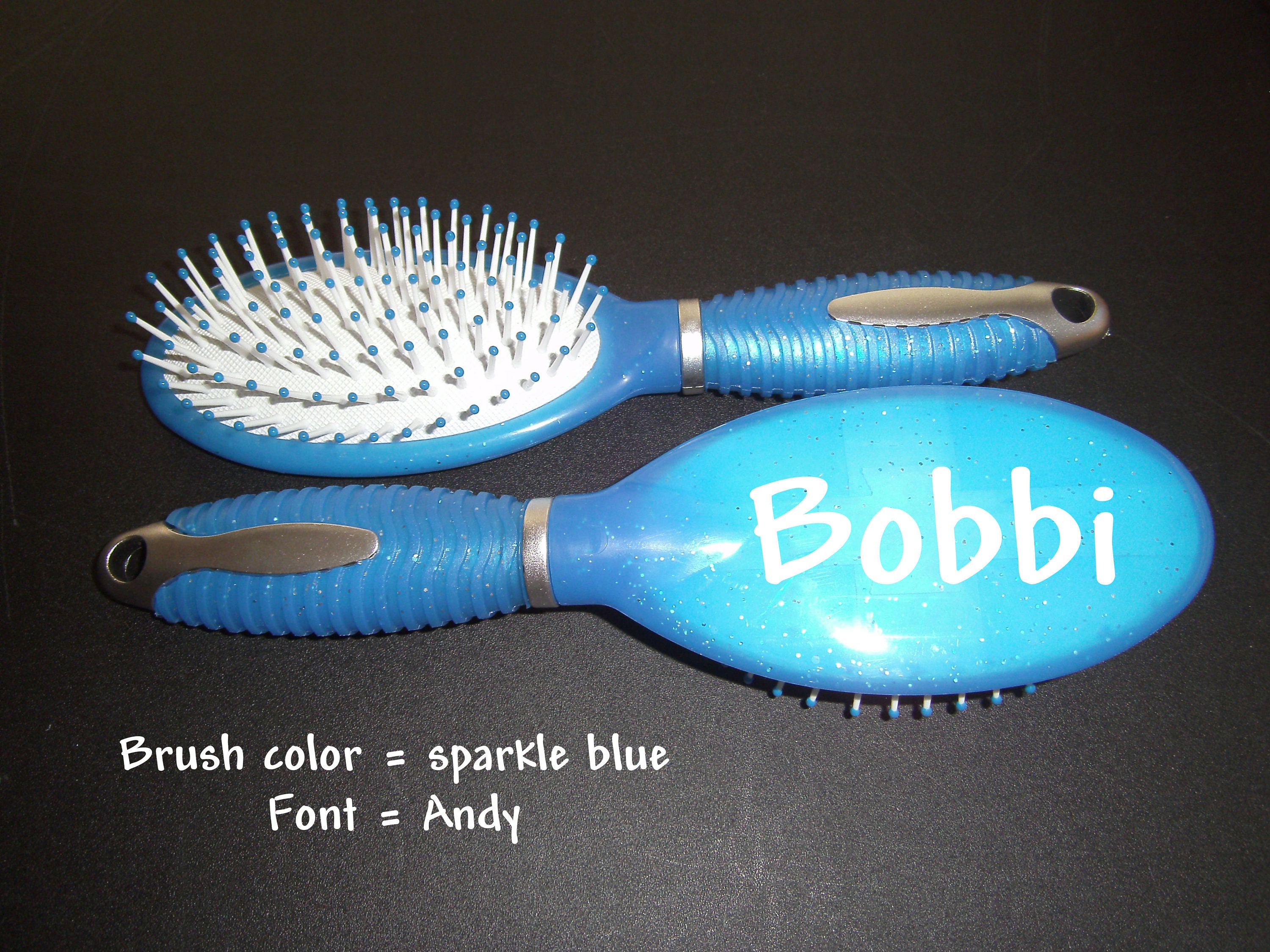 Personalized Hair Brushes 6 colors to choose from Etsy
