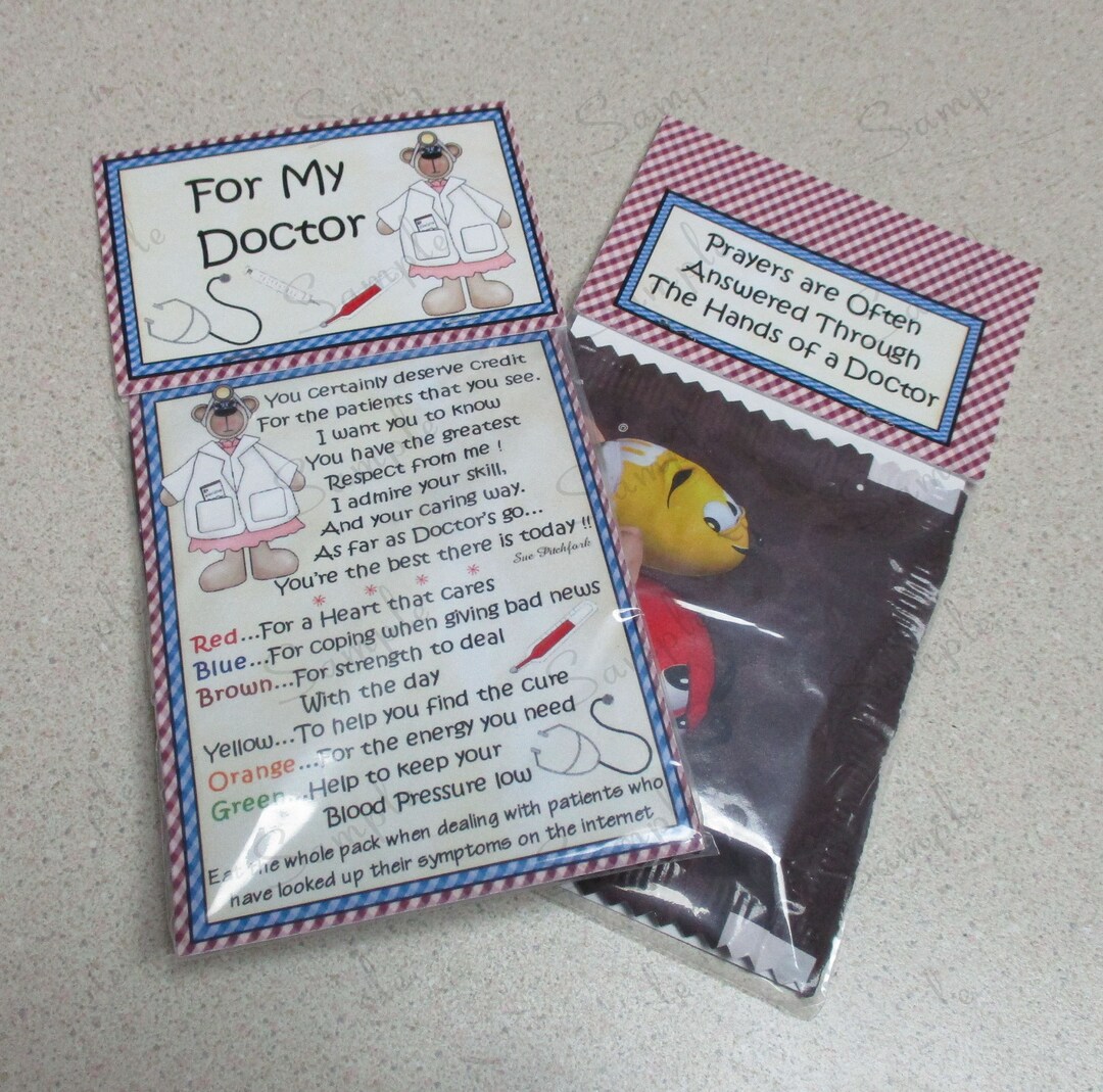 Doctor female Fun Size M&amp;m®'s Packet Sets toppers, Inserts, and Bags ...
