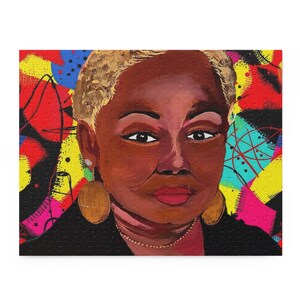 Colorful Art Jigsaw Puzzle: Family Fun, Home Decor