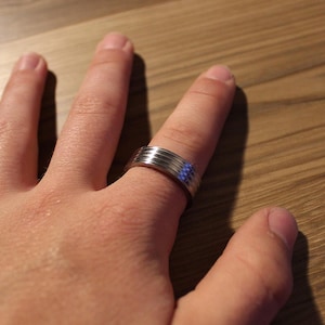 Spoon ring, Stainless Steel, Hand-crafted, Custom, men, women, kids, boys, girls, recycled, detailed, modern, minimalist, intersex
