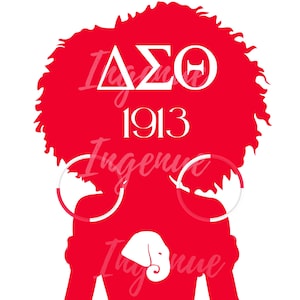 Delta Sigma Theta Clipart Bundle: DST Sorority PNG SVG Cut Files (Digital Download)