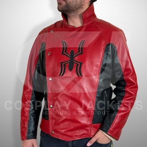 Spider-Man TLS Jacket | Peter Parker Cosplay Leather Jacket